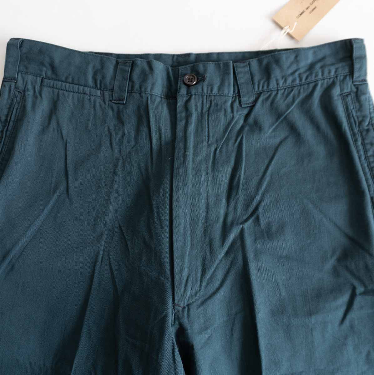 COMME des GARCONS HOMME 90s Archive Cotton Slacks Size 34