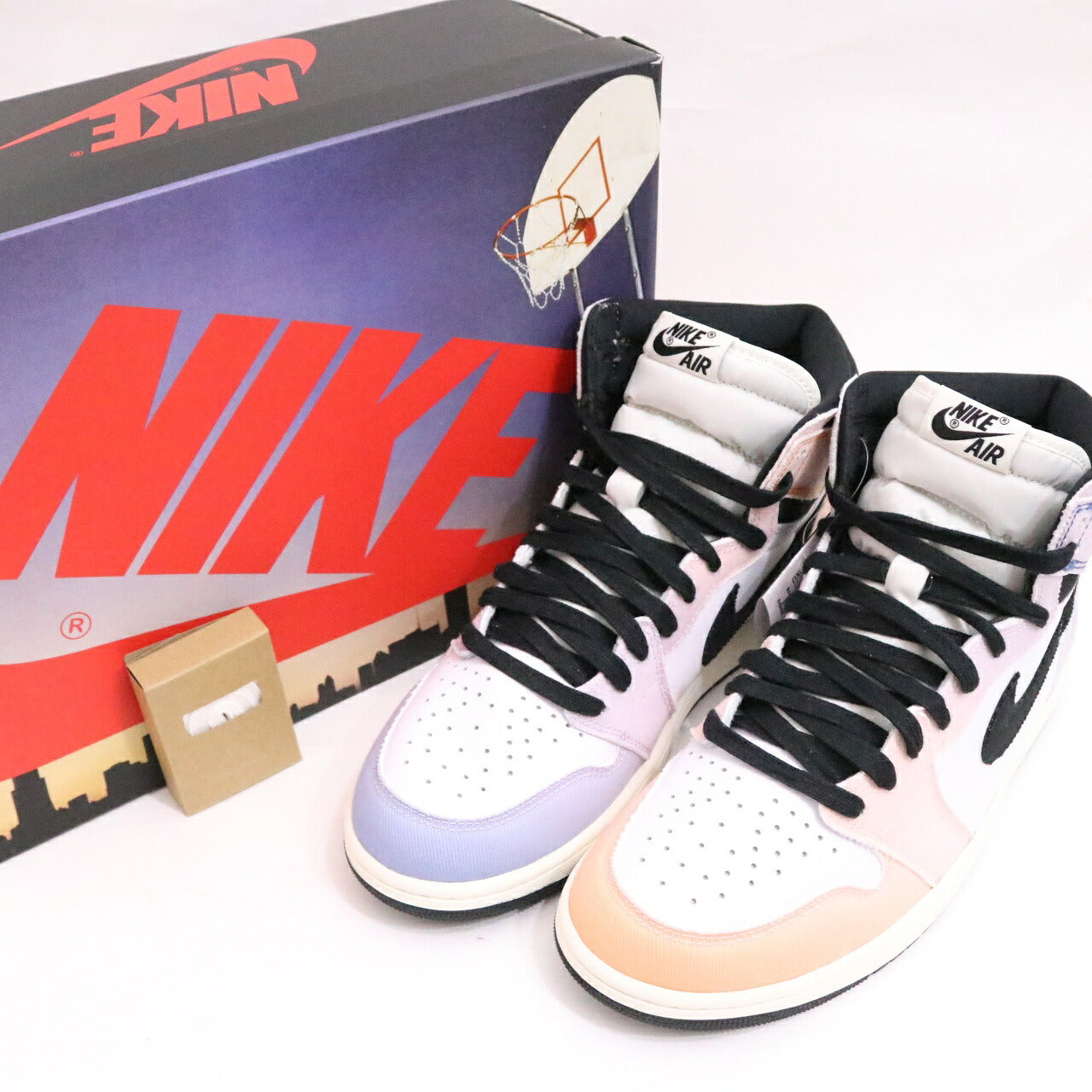 NIKE Air Jordan 1 High OG Multi Color Sneakers Size 29.0cm
