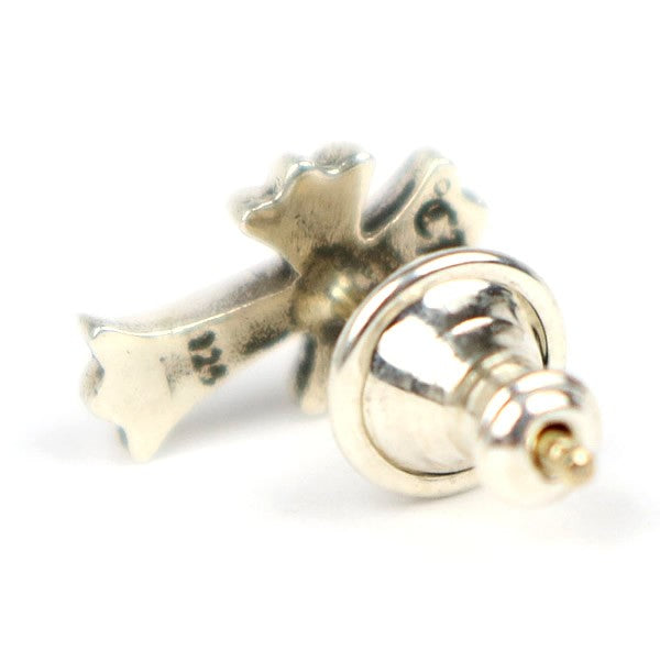 CHROME HEARTS Silver 925 2 FAT CH Cross Stud Earring