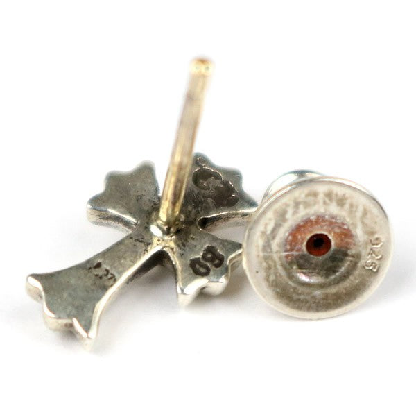CHROME HEARTS Silver 925 2 FAT CH Cross Stud Earring