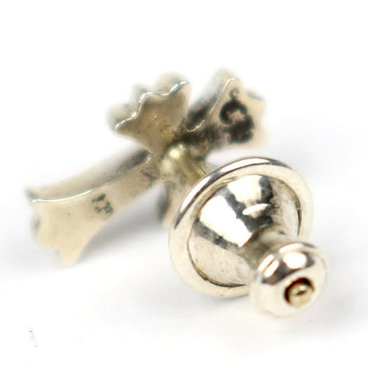 CHROME HEARTS Silver 925 2 FAT CH Cross Stud Earring