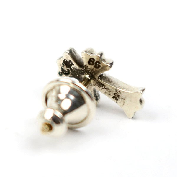 CHROME HEARTS Silver 925 CH Cross Stud Earring