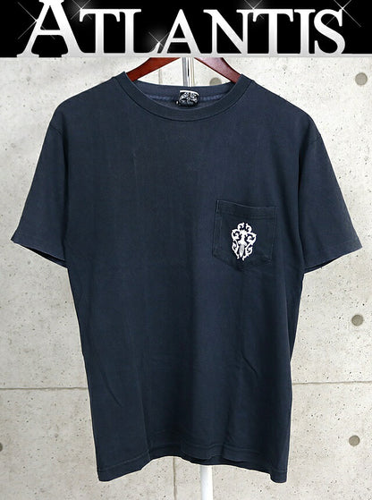 CHROME HEARTS Old Vine Dagger Horseshoe T-Shirt Black Size M