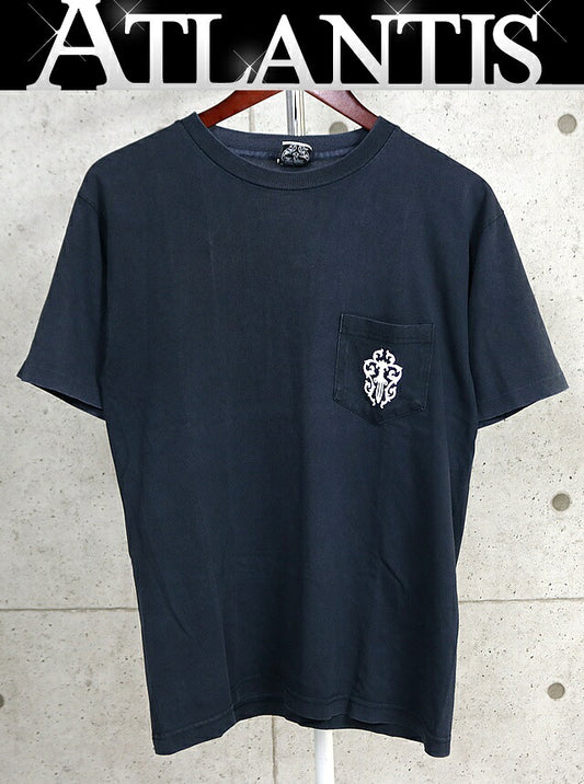 CHROME HEARTS Old Vine Dagger Horseshoe T-Shirt Black Size M
