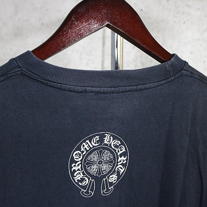 CHROME HEARTS Old Vine Dagger Horseshoe T-Shirt Black Size M
