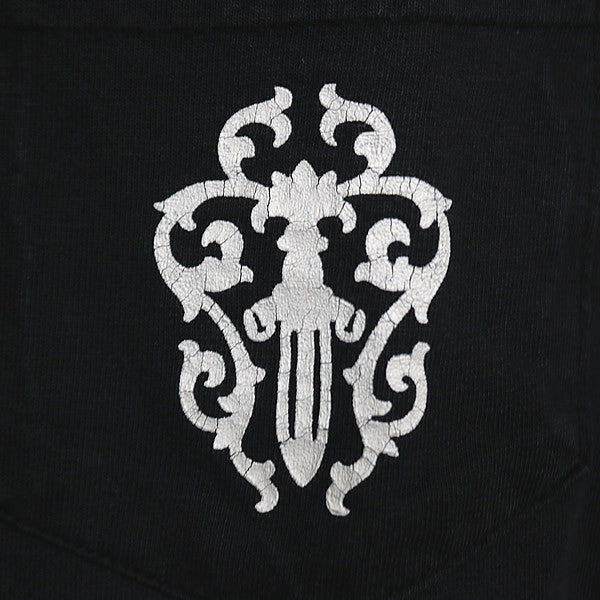 CHROME HEARTS Old Vine Dagger Horseshoe T-Shirt Black Size M