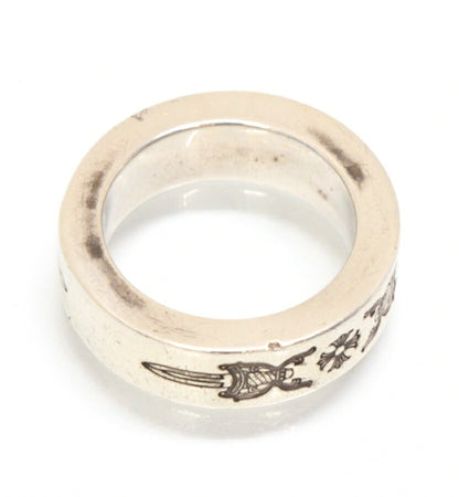 CHROME HEARTS Silver 925 Dagger Plus Spacer Ring Size JP 8