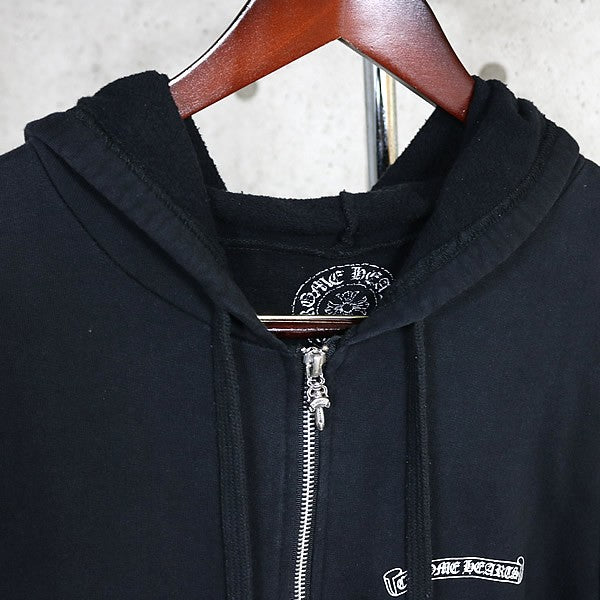 CHROME HEARTS Old Flare Knee SV925 Hoodie Black Size XL