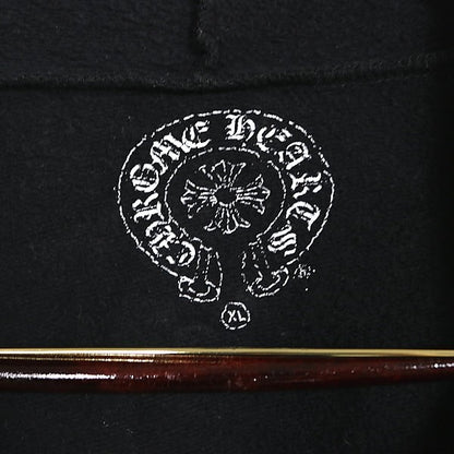 CHROME HEARTS Old Flare Knee SV925 Hoodie Black Size XL