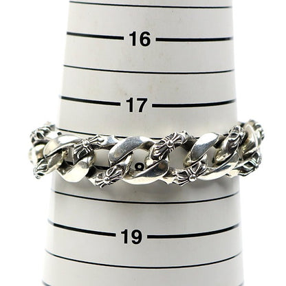 CHROME HEARTS Fancy After-Diamond Clip Bracelet Silver