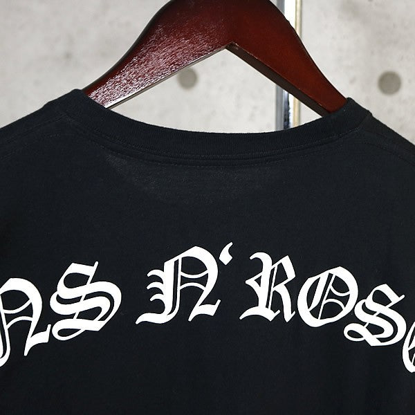 CHROME HEARTS Guns N' Roses Short T-Shirt Black Size M
