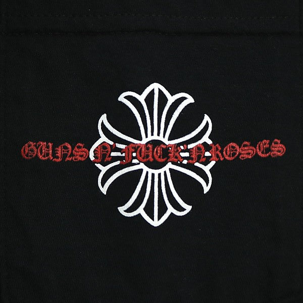 CHROME HEARTS Guns N' Roses Short T-Shirt Black Size M