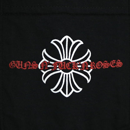 CHROME HEARTS Guns N' Roses Short T-Shirt Black Size M