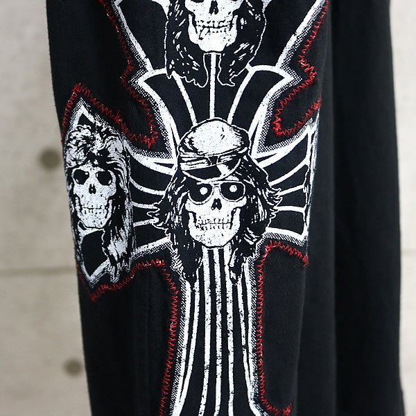 CHROME HEARTS Guns N' Roses Short T-Shirt Black Size M