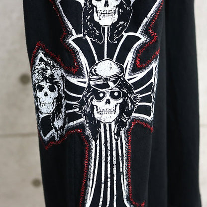 CHROME HEARTS Guns N' Roses Short T-Shirt Black Size M
