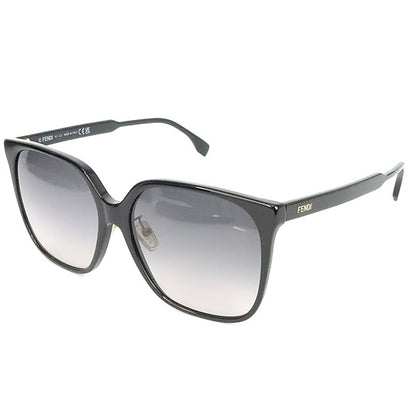 FENDI Acetate Sunglasses Black Size 59□16