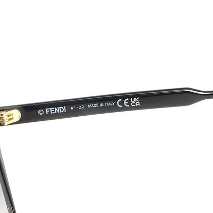 FENDI Acetate Sunglasses Black Size 59□16