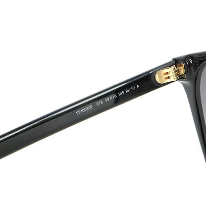 FENDI Acetate Sunglasses Black Size 59□16