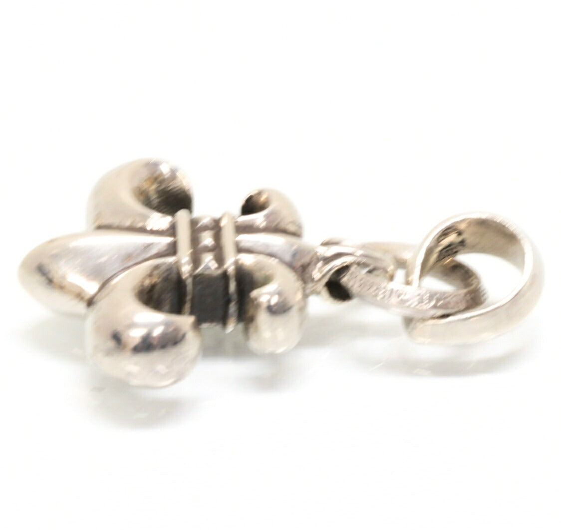 CHROME HEARTS BS Fleur With Bail Silver Pendant