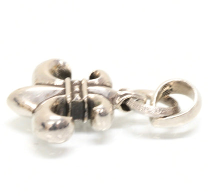 CHROME HEARTS BS Fleur With Bail Silver Pendant