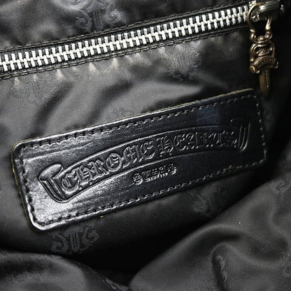 CHROME HEARTS Iggy Dagger Suede Leather Backpack Black