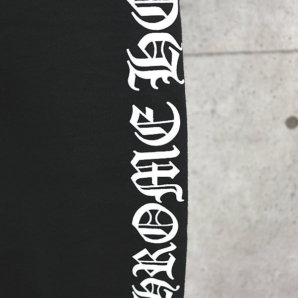 CHROME HEARTS Old English Black/White Sweatpants Size M