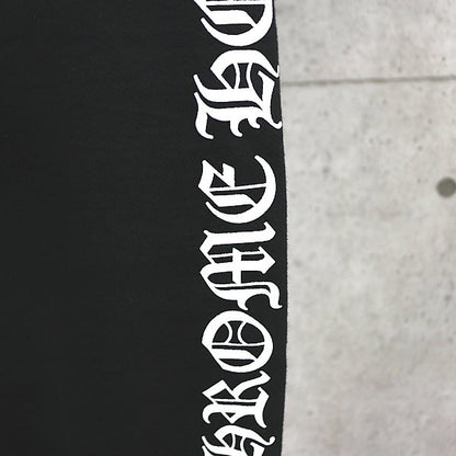 CHROME HEARTS Old English Black/White Sweatpants Size M