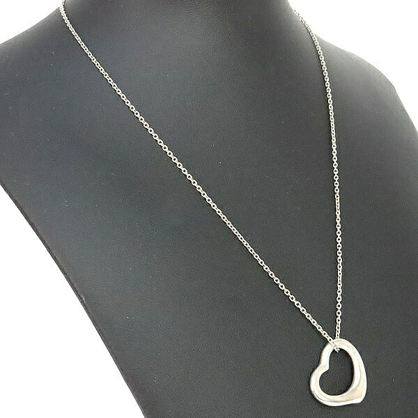 TIFFANY&Co. Open Heart SV925 Silver Necklace
