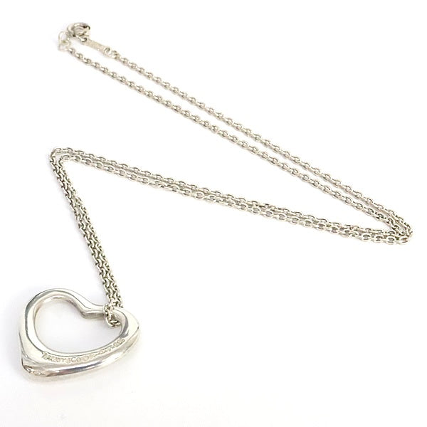 TIFFANY&Co. Open Heart SV925 Silver Necklace