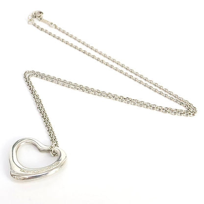TIFFANY&Co. Open Heart SV925 Silver Necklace