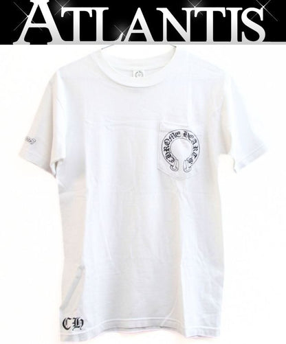 CHROME HEARTS Old CH Plus Pocket T-Shirt White Size S