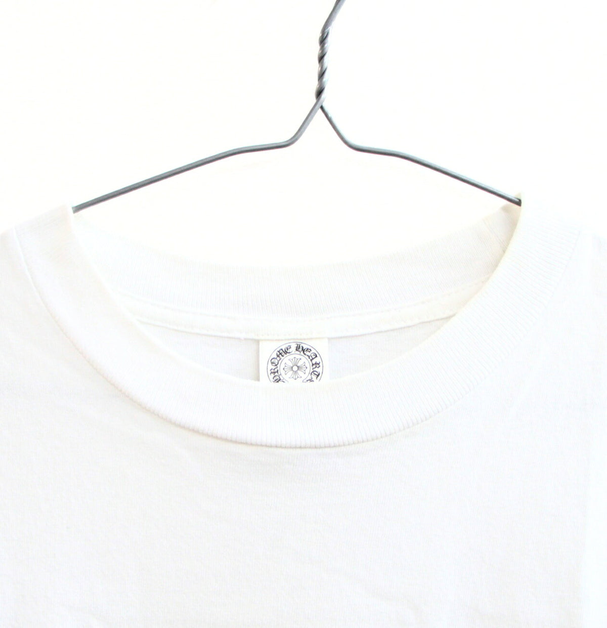 CHROME HEARTS Old CH Plus Pocket T-Shirt White Size S