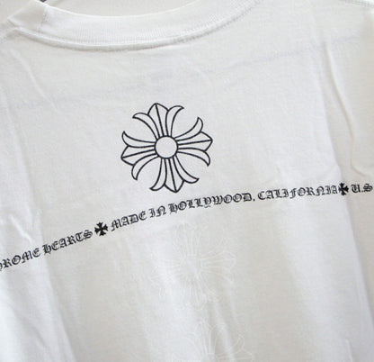 CHROME HEARTS Old CH Plus Pocket T-Shirt White Size S