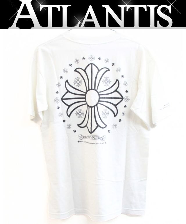 CHROME HEARTS Old CH Plus Pocket T-Shirt White Size M