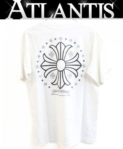 CHROME HEARTS Old CH Plus Pocket T-Shirt White Size M