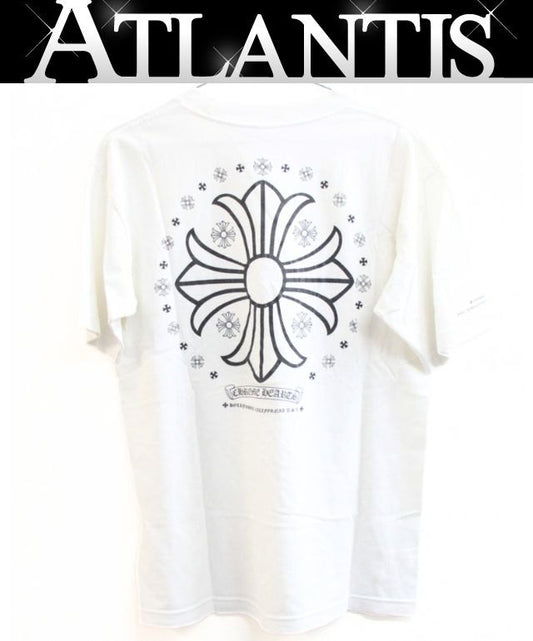 CHROME HEARTS Old CH Plus Pocket T-Shirt White Size M