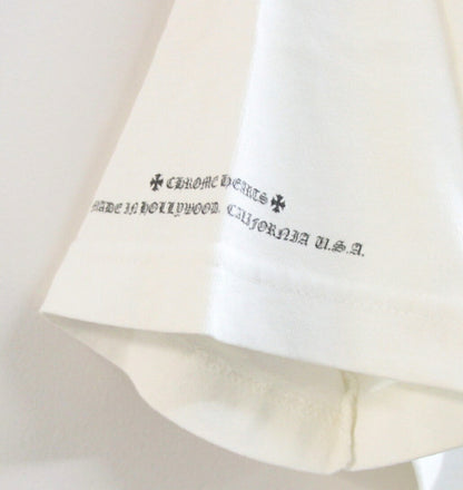 CHROME HEARTS Old CH Plus Pocket T-Shirt White Size M