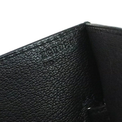 HERMES Kelly Depeches 36 Epsom Leather Briefcase Stamp Black