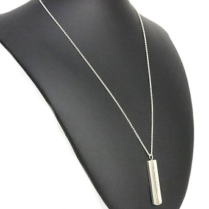 TIFFANY&Co. Narrow Plate SV925 Silver Necklace