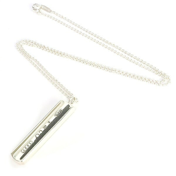 TIFFANY&Co. Narrow Plate SV925 Silver Necklace