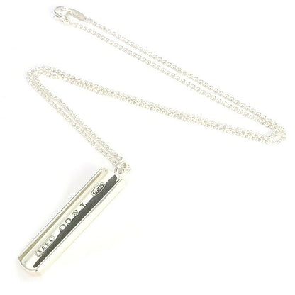 TIFFANY&Co. Narrow Plate SV925 Silver Necklace