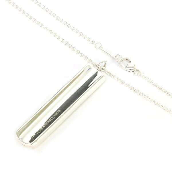 TIFFANY&Co. Narrow Plate SV925 Silver Necklace