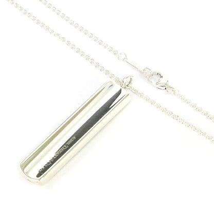 TIFFANY&Co. Narrow Plate SV925 Silver Necklace