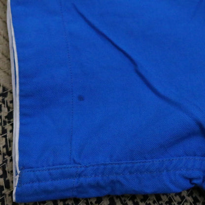 HILTON 50s 60s Vintage Bowling Shirt Blue Size L