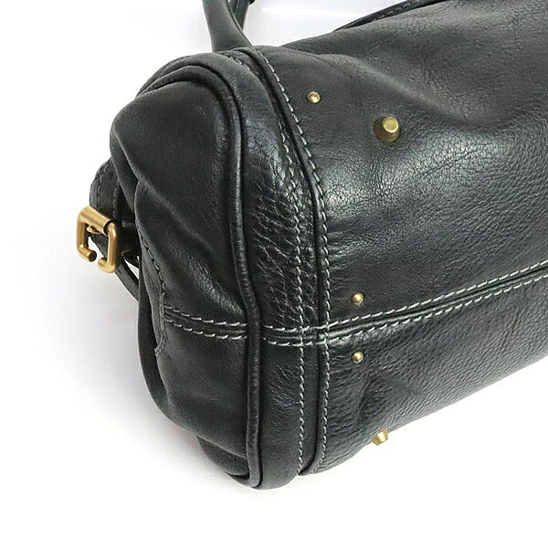Chloe Paddington Leather Handbag Black