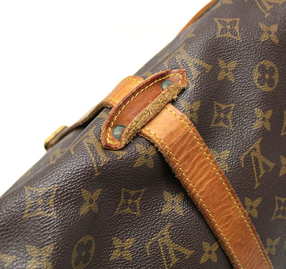 Louis Vuitton Saumur 35 Monogram Brown Mules