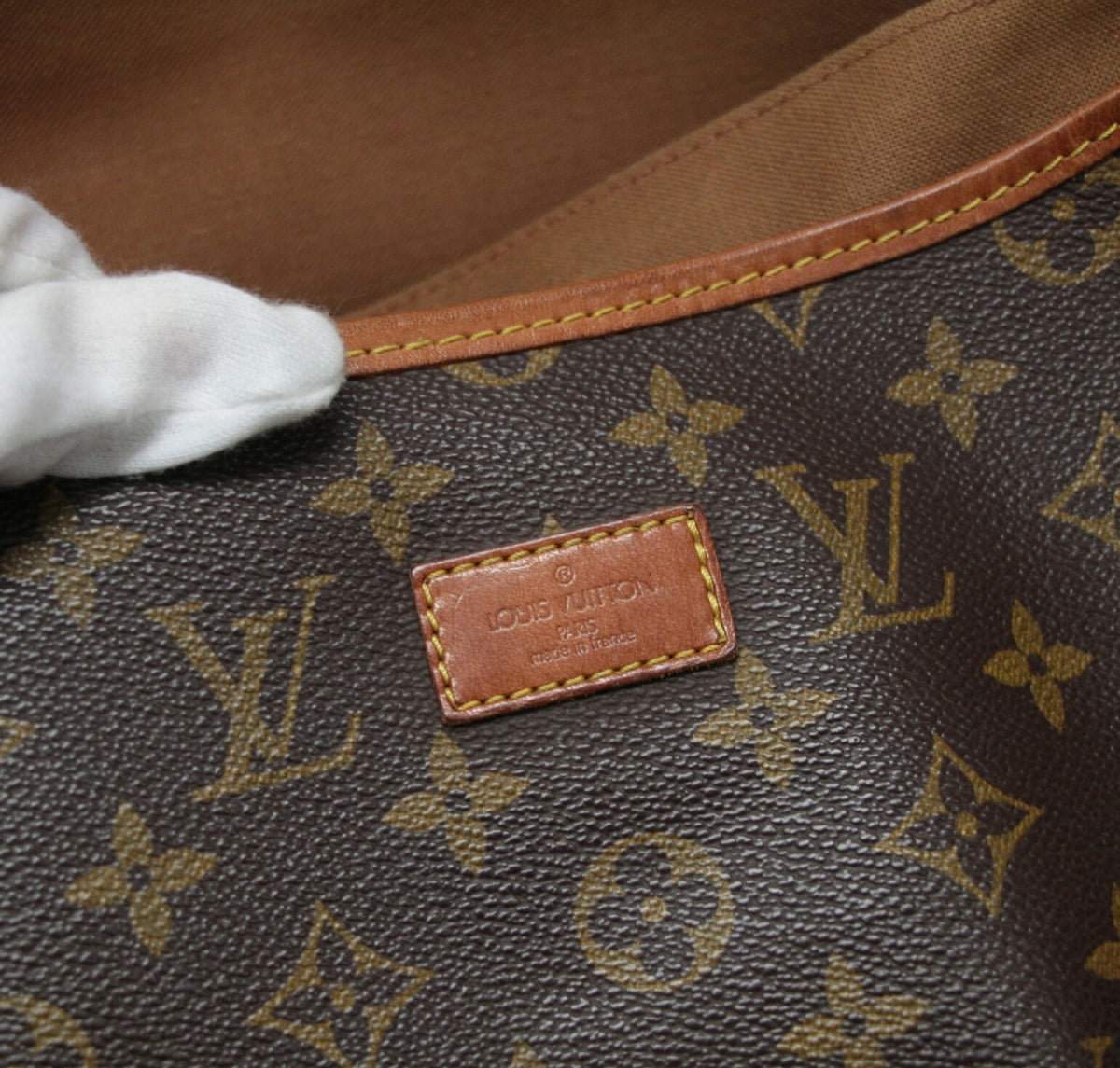 Louis Vuitton Saumur 35 Monogram Brown Mules