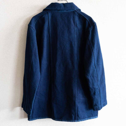BLUE BLUE JAPAN Sashiko P-Coat Jacket Indigo Size L