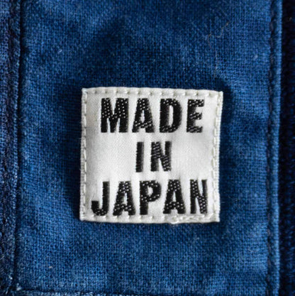 BLUE BLUE JAPAN Sashiko P-Coat Jacket Indigo Size L