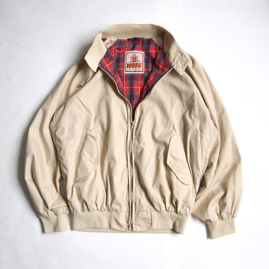 BARACUTA 90s G9 Harrington Jacket OPTI Zip Natural Size XXS